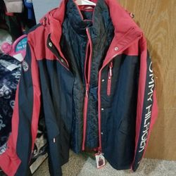 Tommy Hilfiger 3in1 Winter Jacket New
