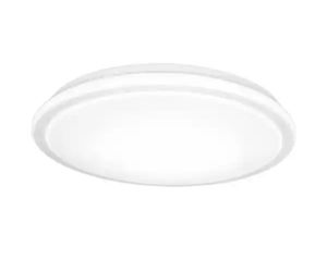 Commercial Electric 16 in. Low Profile LED Flush Mount Round Closet Light Fixture 1700 Lumens 3000K 4000K 5000K Dimmable Hallway Stairwell@E7-216