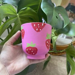 Hand painted Flower Pot 