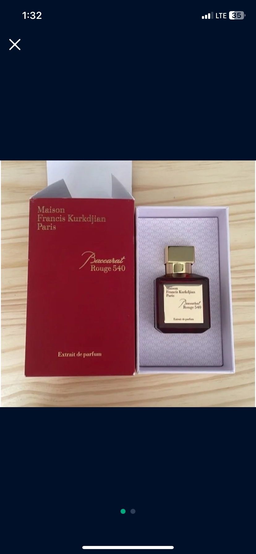 Brand New Baccarat Rouge 540
