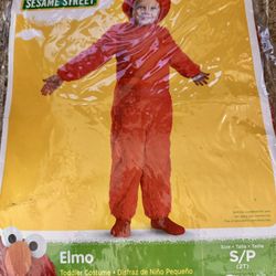 Elmo Sesame Street Costume Halloween Toddler 2T 
