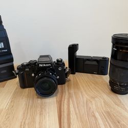 Nikon F3 35mm Camera + accessories