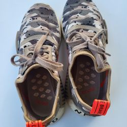 Addias NMD  Shoes Sneakers Camo Print Size 6