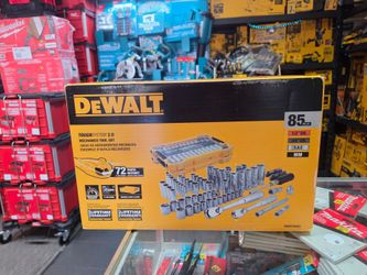 DeWalt 85pc SAE/MM mechanics tool set, 3/8"&1/2",New, Financing Available