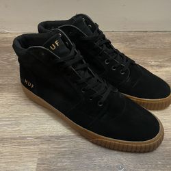 Huf high top suede