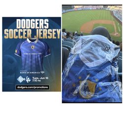 Dodgers Soccer Jersey 2026 World Cup Size - XL & Medium