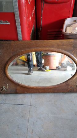 Beautiful oak hanging hall tree