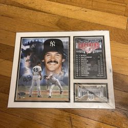 NY Yankees Ron Guidry Milestone Memories 11x14 Matted Photo