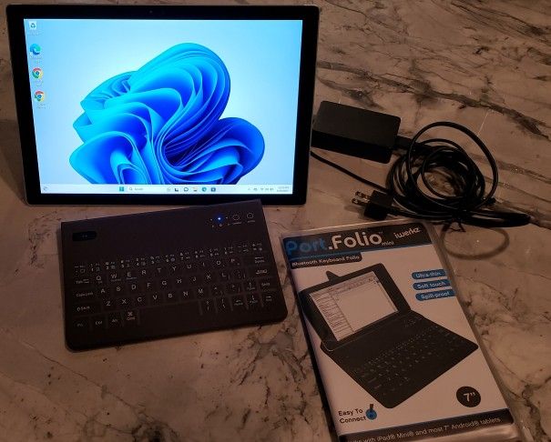 LAPTOP TABLET MICROSOFT SURFACE PRO i7 16GB RAM WIN 11 PRO TOUCHSCREEN CHARGER GREAT CONDITION