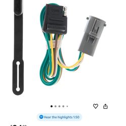 Like New CURT 55241 4-pin trailer wiring harness.