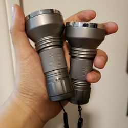 2 LED Flashlights, Working $8