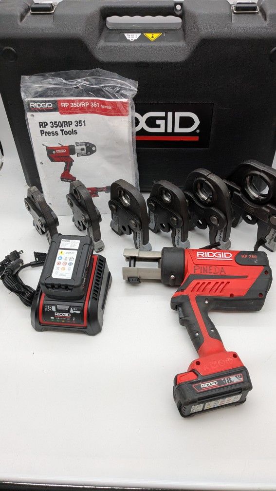 Ridgid RP350 Press Tool Kit ProPress Jaws 67053