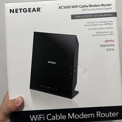 Cable Modem Router Netgear C6250