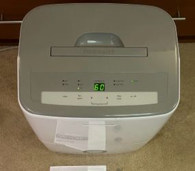 Frigidaire Dehumidifier used Model #FFAD7033R1A Portable Dehum Conditioner Unit on Wheels