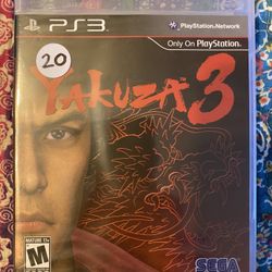 Yakuza 3 PS3 SEALED