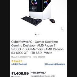 Pc With Monitor 