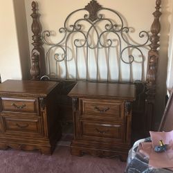 Bed Frame And Drawers