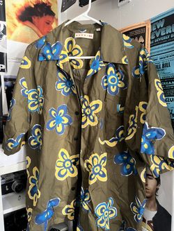 Marni x Uniqlo Oversized Button Up