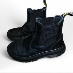 DrMarten Black Leather Boots