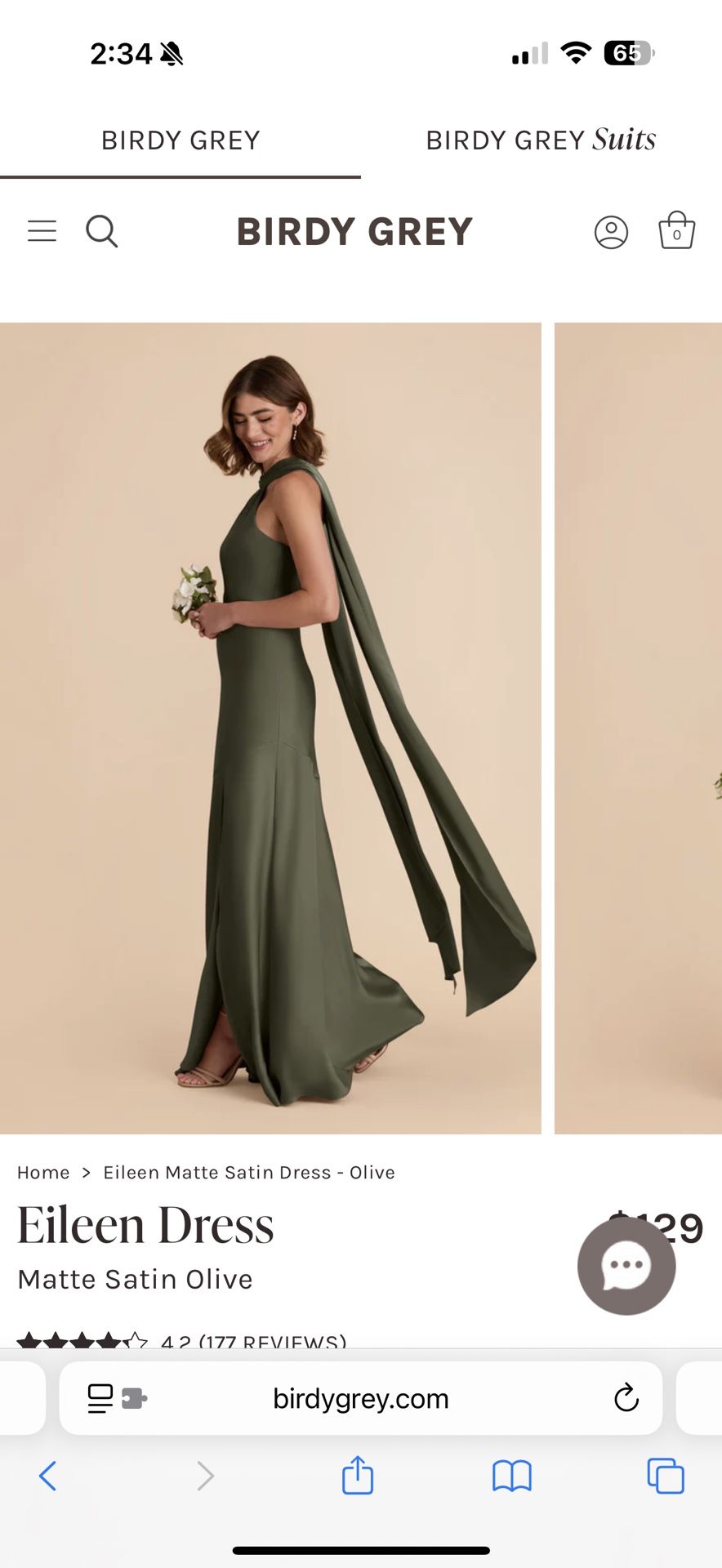 bridesmaid dresses in turquoise Tea-Length Half Sleeves Dark Turquoise Bridesmaid Dress – FancyVestido main image 0