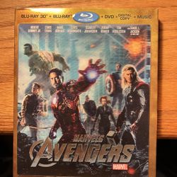Avengers 3D Blu Ray 