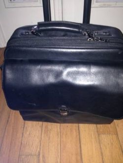 Leather Travel Computer Bag (Lodis Exec on the Go)