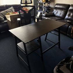 Desk For Sale - Black Wood 