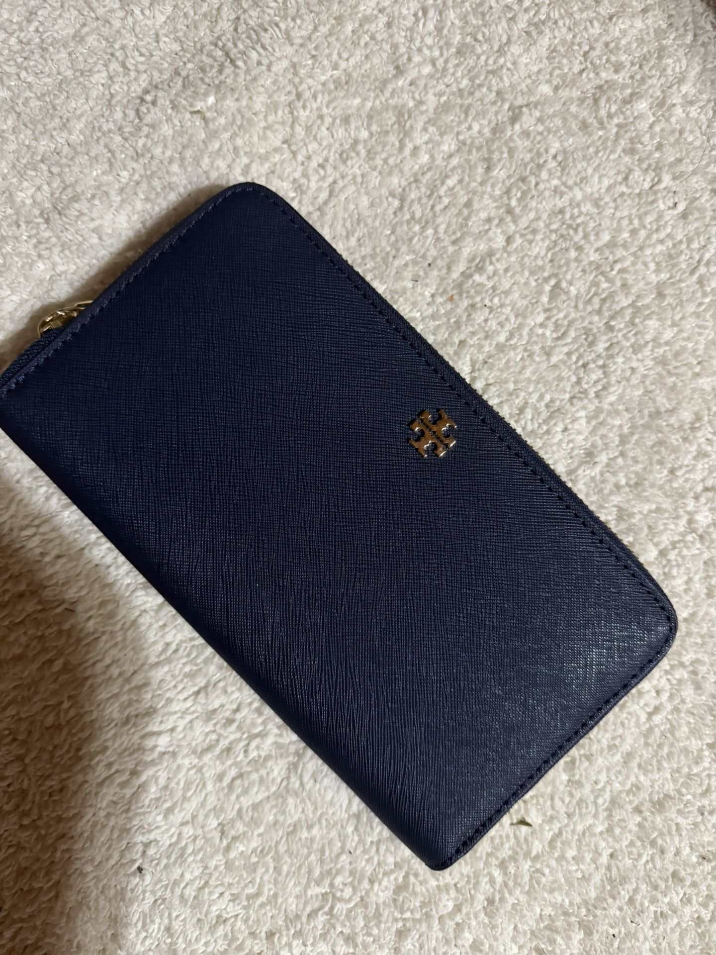 Tory Burch Wallet Navy Blue