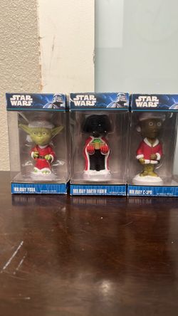 Star Wars Holiday Bobble Heads