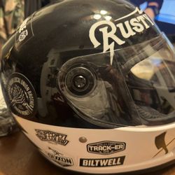 Biltwell Rusty Butcher Motorcycle Helmet