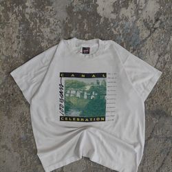 Vintage Single Stitch 100th Year Anniversary Canal Celebration Shirt
