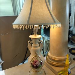 1940s Lamps Beautifulpainted