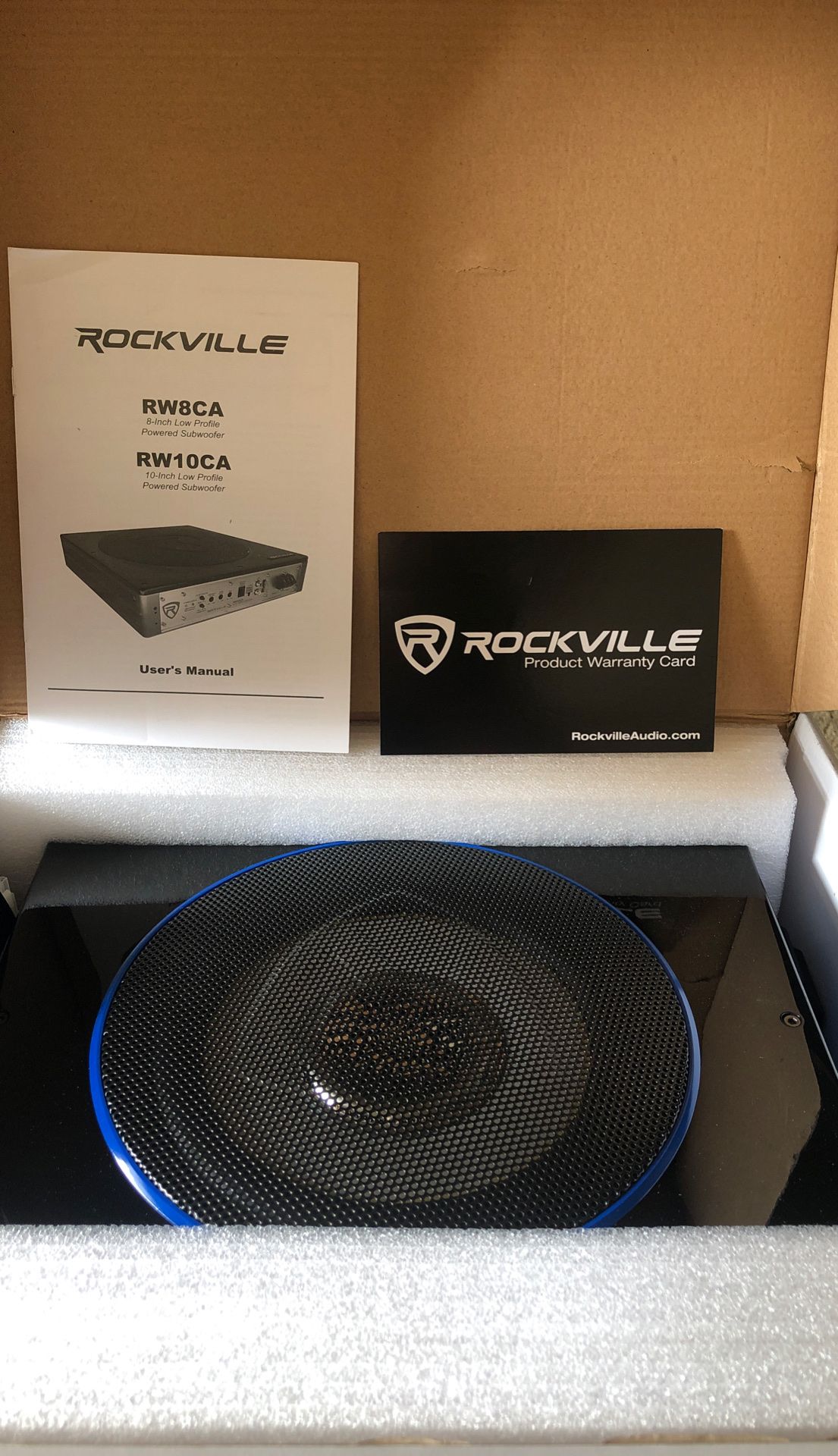 Rockville 8-inch Subwoofer