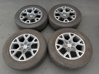 (4) 20” Ford F-150 Wheels 275/60R20 Hankook Dynapro AT2 Tires