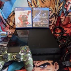 Sony Playstation 4 500GB Console with 3 Games