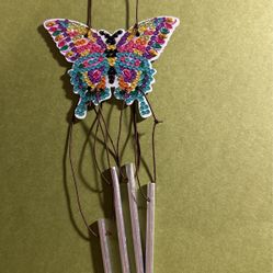 Butterfly Wind chime 