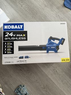 Kobalt 24-Volt 500-CFM 120-MPH Battery Handheld Leaf Blower 4.0 Ah