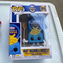 kraft macaroni and cheese blue box Funko, pop, craft macaroni and cheese blue box