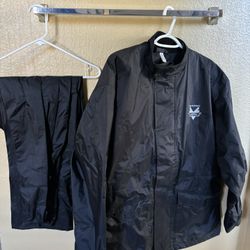 Frank Thomas Aqua Rain Jacket with Rain Pants