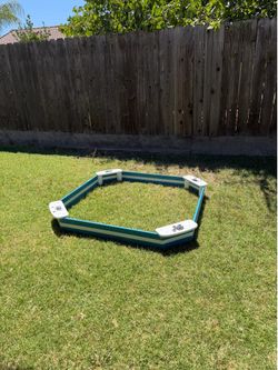 Wooden sandbox With seats