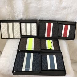 Michael Kors Men Wallet $70 Each