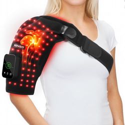 Red Light Therapy Shoulder Wrap with Heating Pad