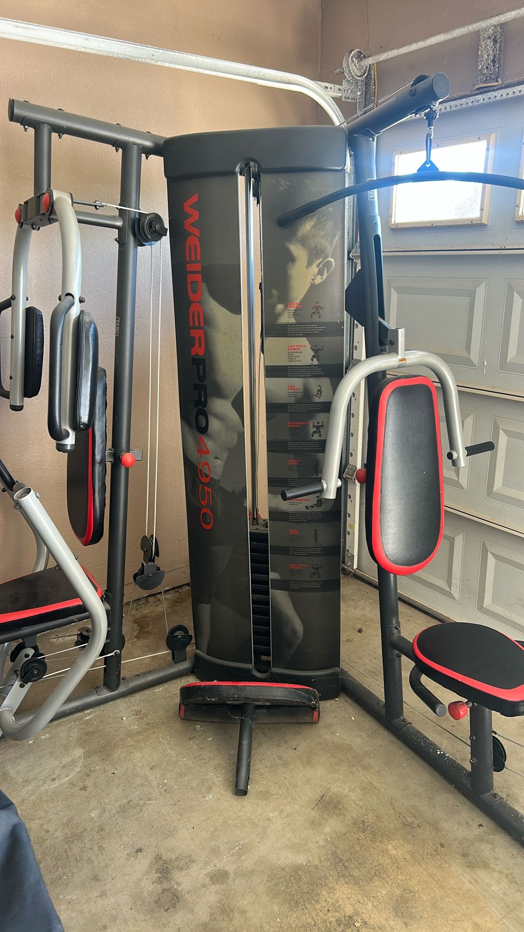 Like New Weight Set Collecting Dust!