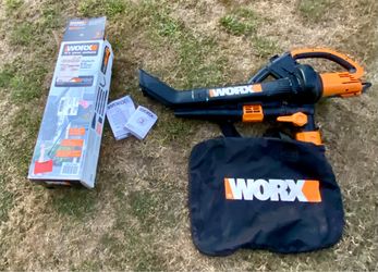 WORX TRIVAC & Gutter cleaner ONLY USED A FRW TIMES