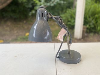 Gray Desk Lamp