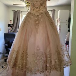Sweet 16 Rosegold Dress