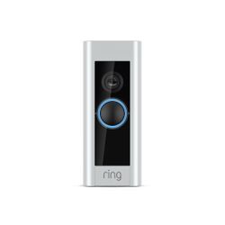 RING VIDEO DOORBELL PRO - SMART WIRED WIFI DOORBELL CAMERA WITH COLOR VIDEO PREVIEWS, NIGHT VISION AND QUICK REPLIES