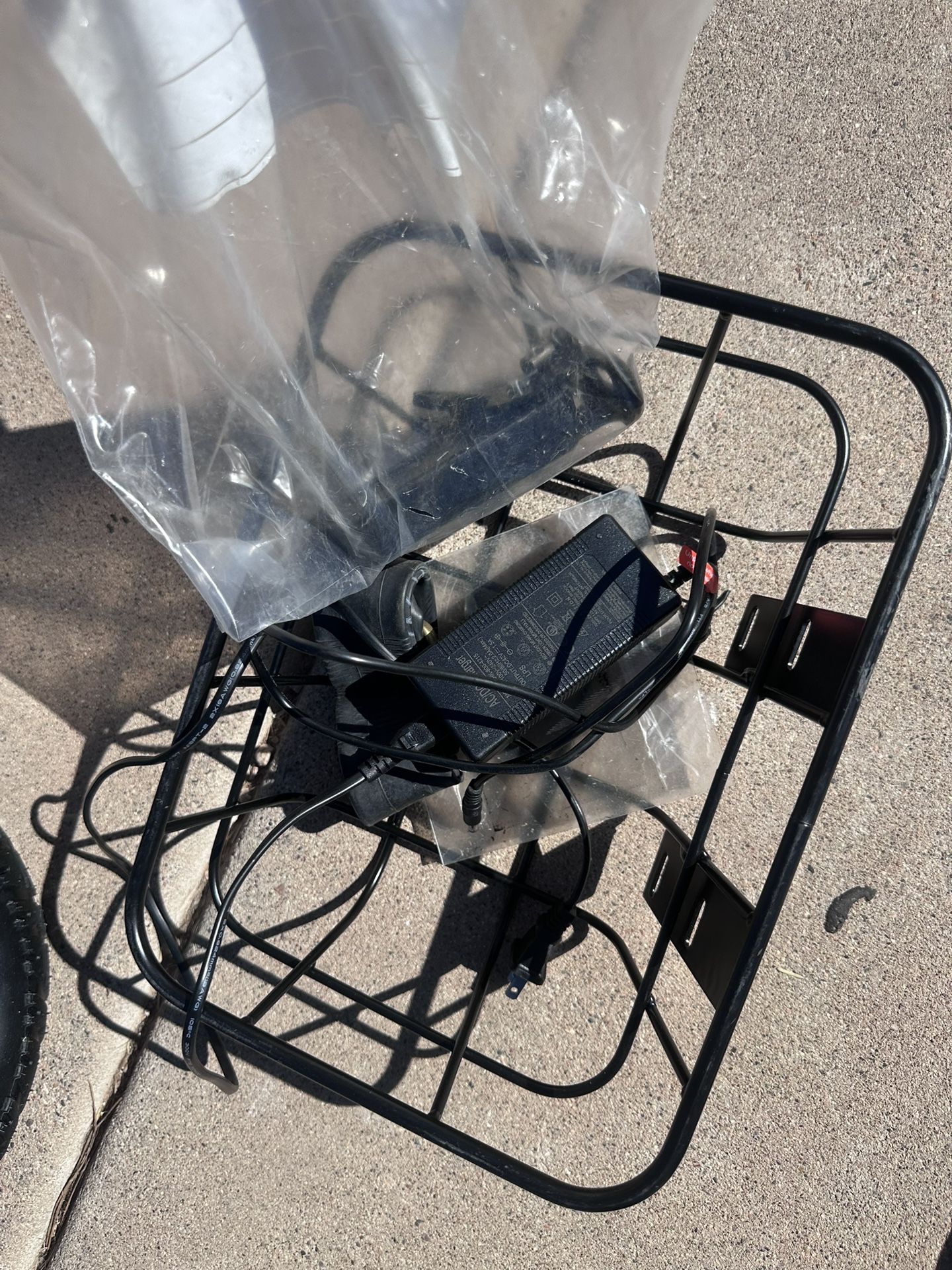 E-bike With Baskets