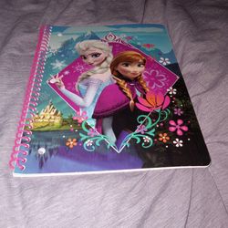 Disney Frozen Notebook. 