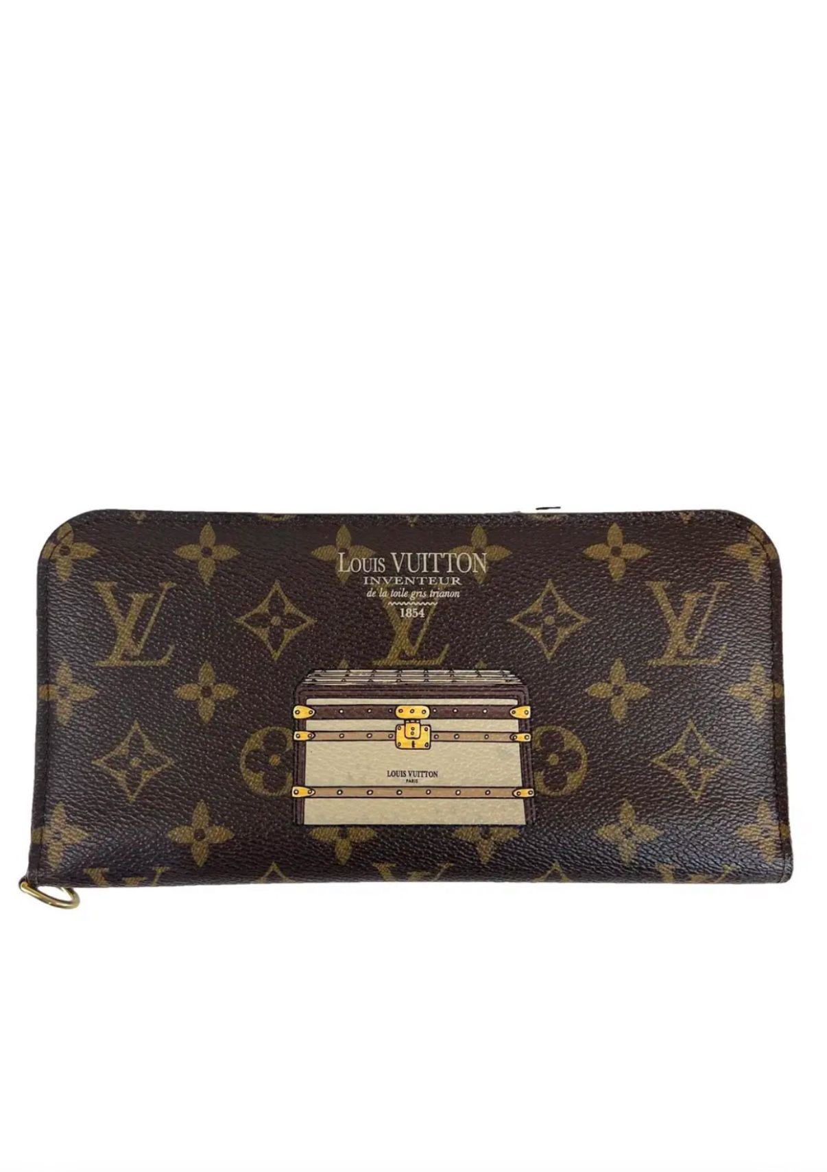 LOUIS VUITTON Limited Edition Monogram Canvas Trunks & Lock Insolite Wallet